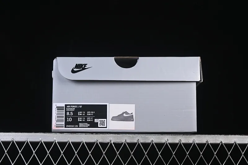 All Categories Nk Air Force 1 Air Force Series Nk Air Force 1 Low Air Force Low Nike Air Force 1'07 Low Black Silver Warrior Air Force One Low Casual Shoes ZH0316-125